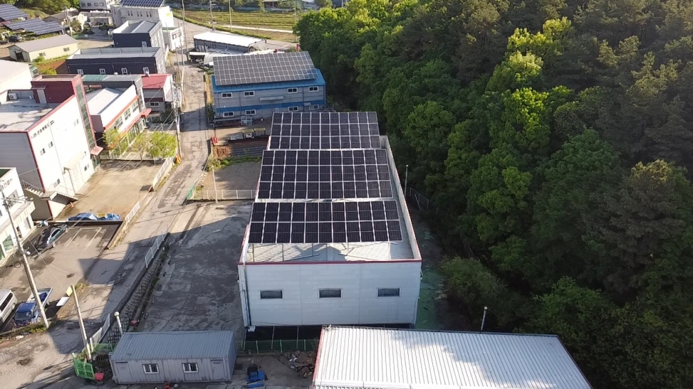 파주 하이테크 태양광발전소(57.20kW)