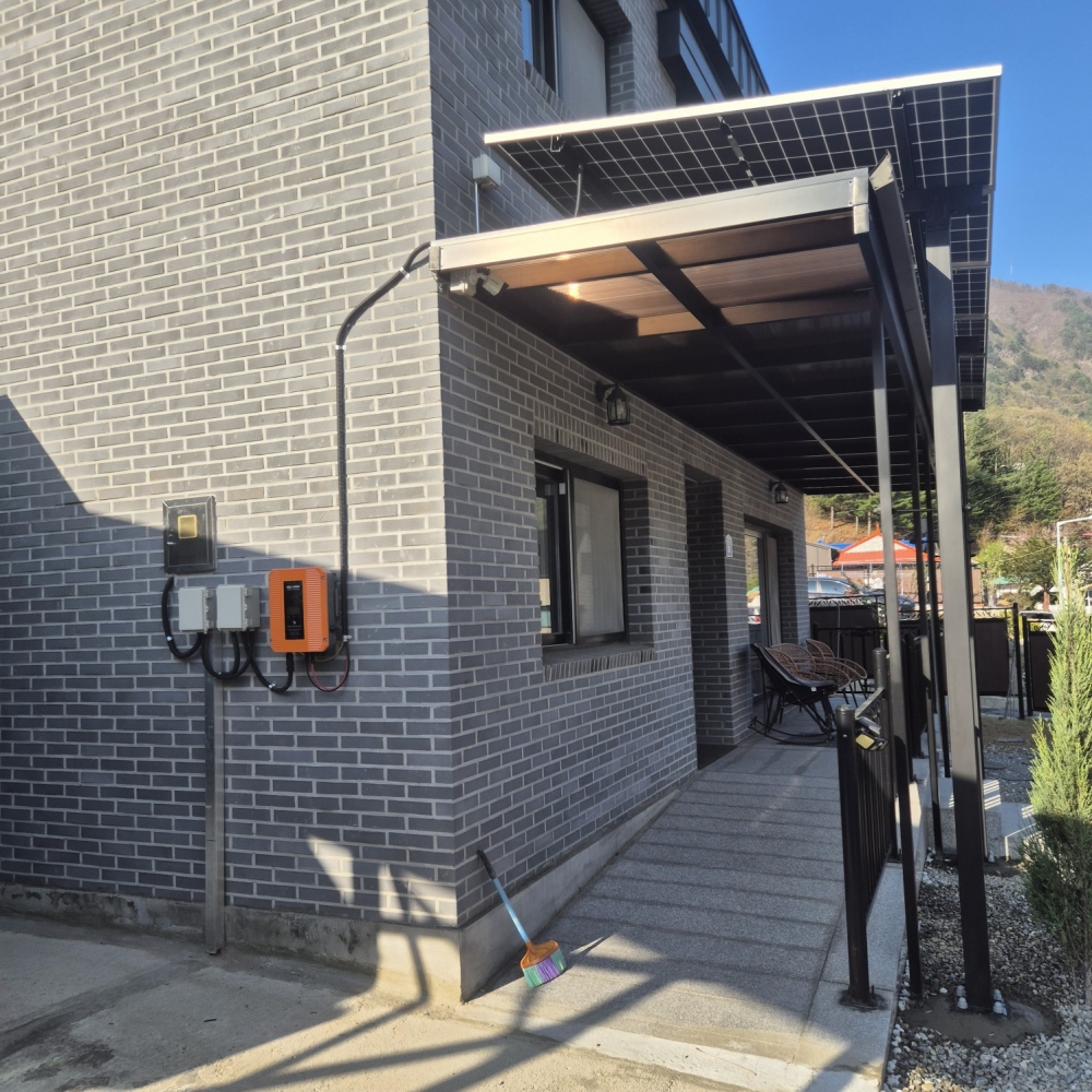 강원도 태양광발전소 설치 (3kW)