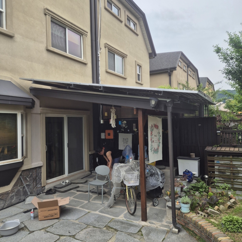 파주시 태양광발전소 설치 (3kW)