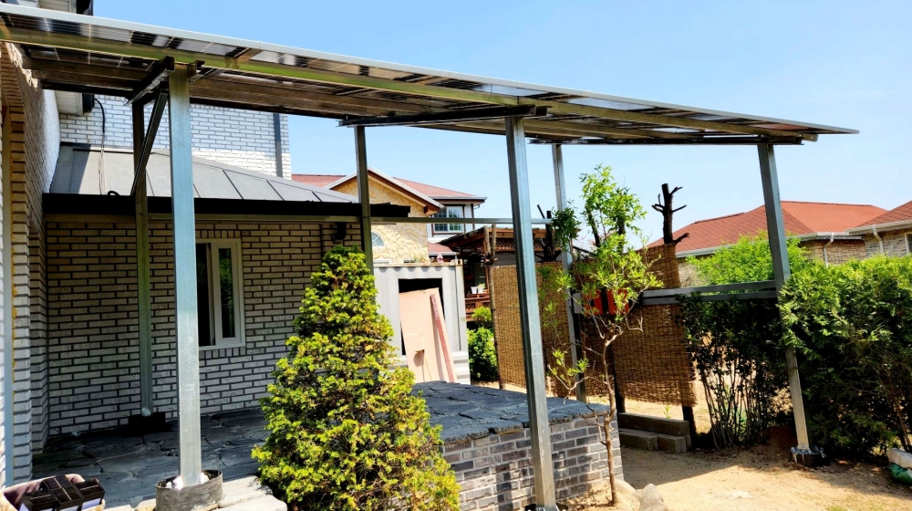 포천시 태양광발전소 설치 (6kW)