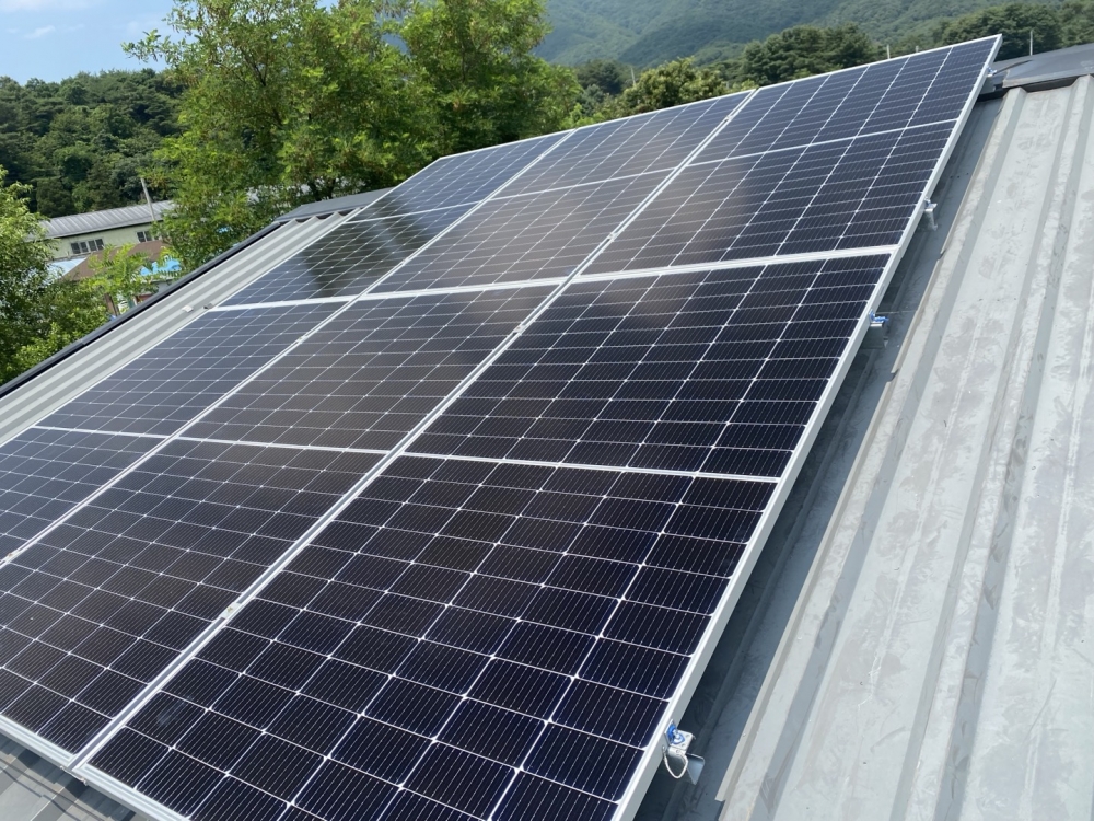 포천시 태양광발전소 증설 (3kW 증설)